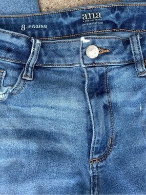 a.n.a Light Blue Stretch Skinny Jeggings